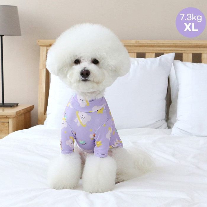 ※予約販売【ITS DOG】Warm-up heat t-shirt (violet)