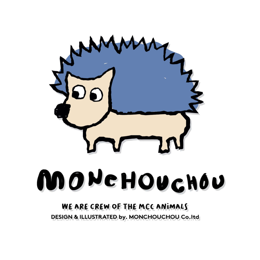 ※※予約販売【monchouchou】CREW OF THE MCC ANIMALS SLEEPING BED（Ivory）