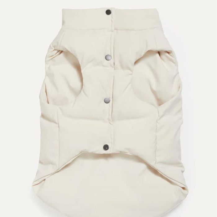 即納【max bone】Arabella Puffer Vest（Ivory）