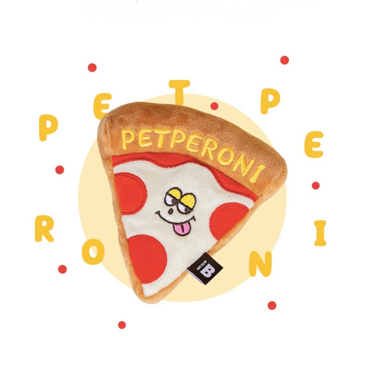 即納【BITE ME】petperoni Pizza Toy