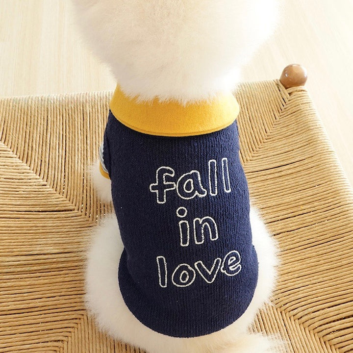 即納【noutti】vintage fall in love vest（ネイビー）