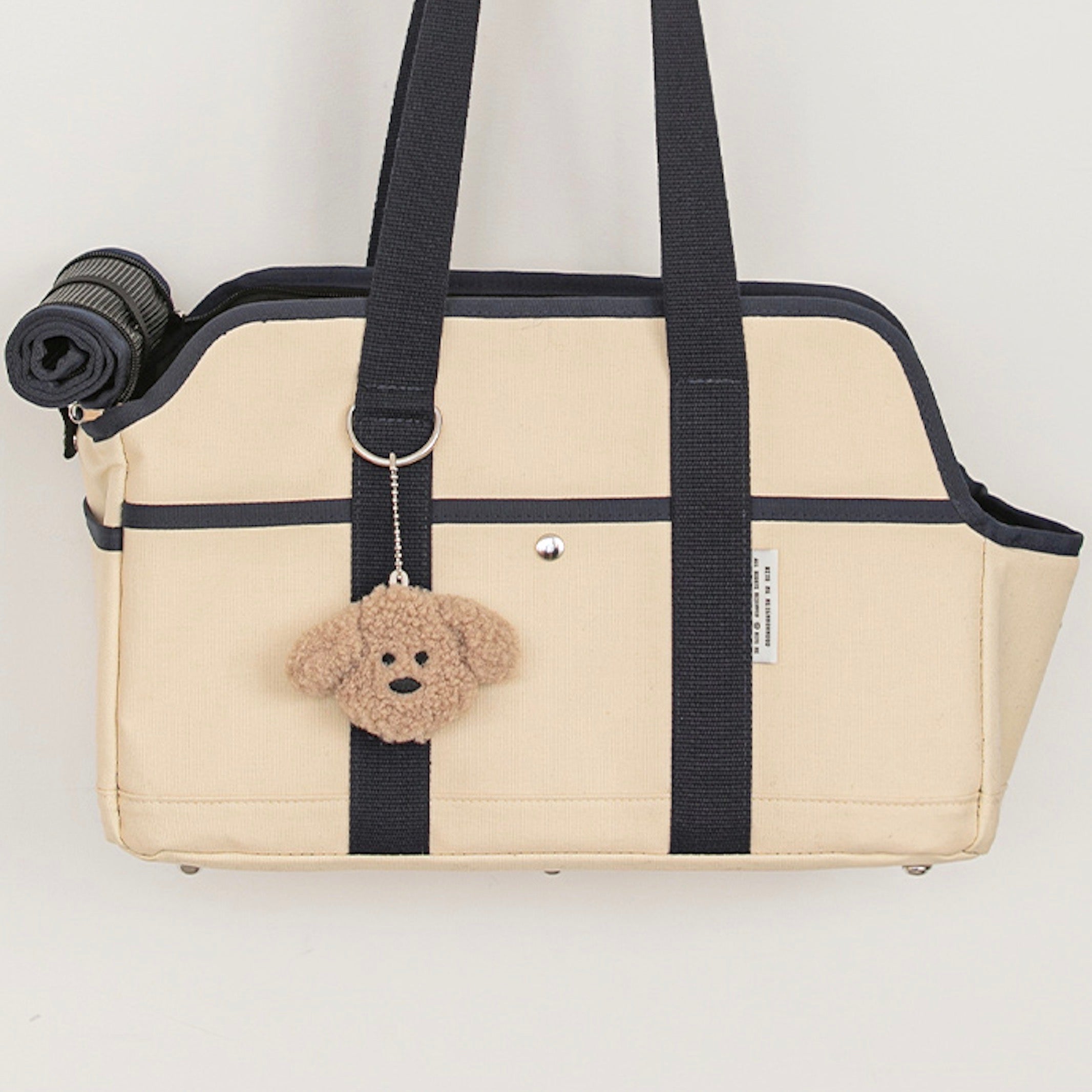 フェイラー モフモフワンちゃん 犬模様トートバッグとチャーム