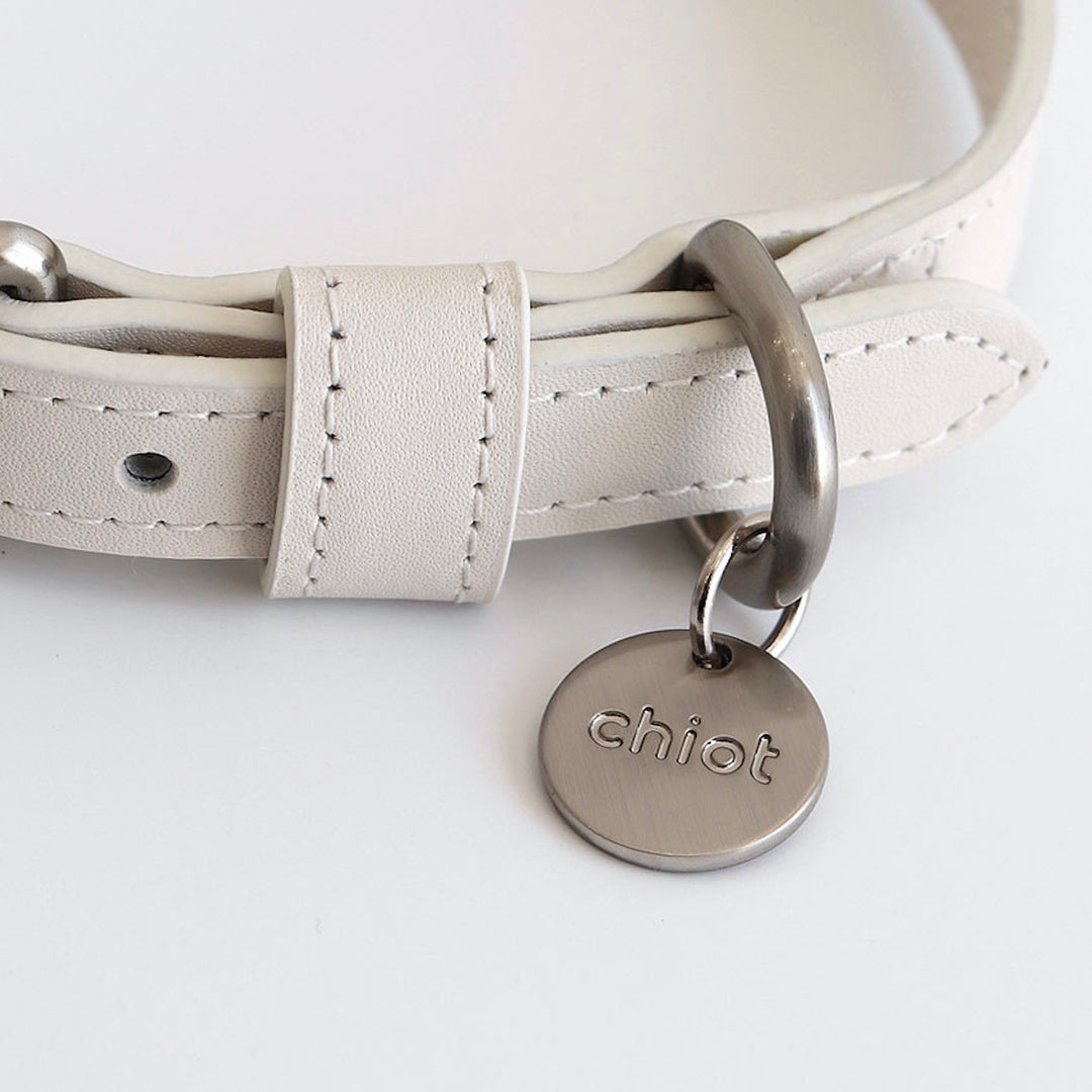 ※予約販売【Chiot】Premium Leather Collar