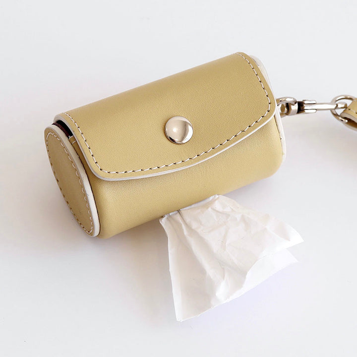 ※予約販売【Chiot】Premium Leather Poop Bag