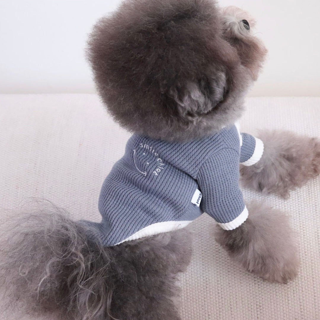 即納【Chiot】BEBE WAFFLE T-shirt（Blue）