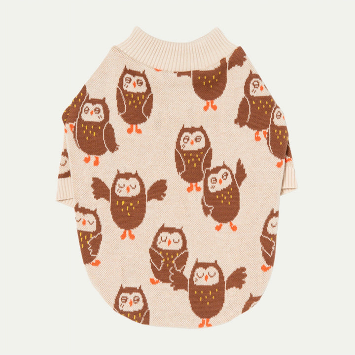 ※予約販売【andblank】Mystery Owl Knit