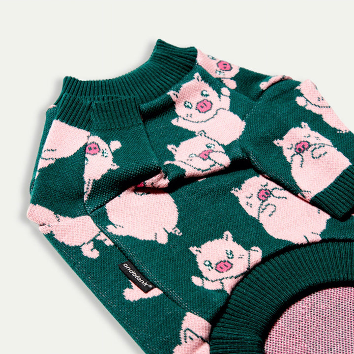 即納【andblank】Piggly Knit
