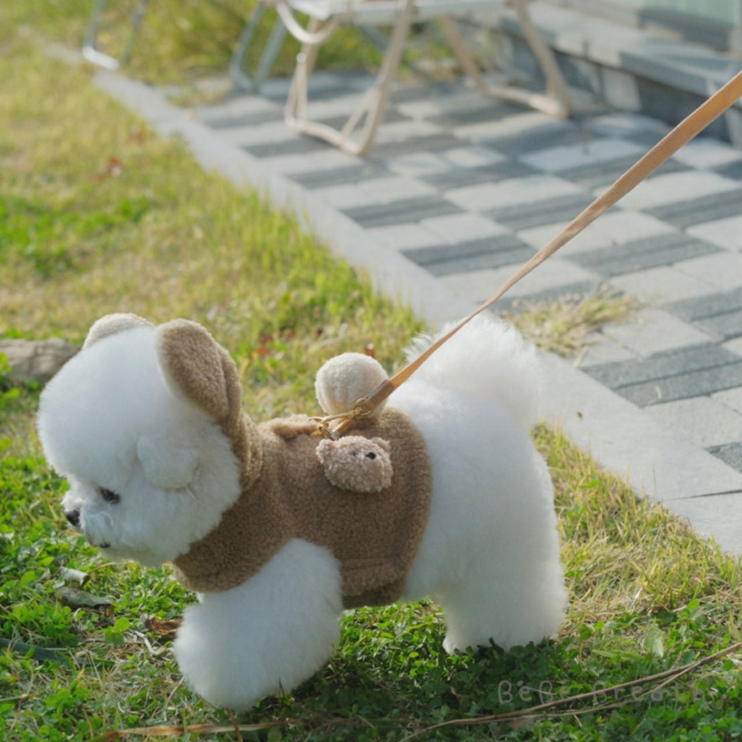 ※予約販売【BeBe Breath】puppy bear harness（Beige）