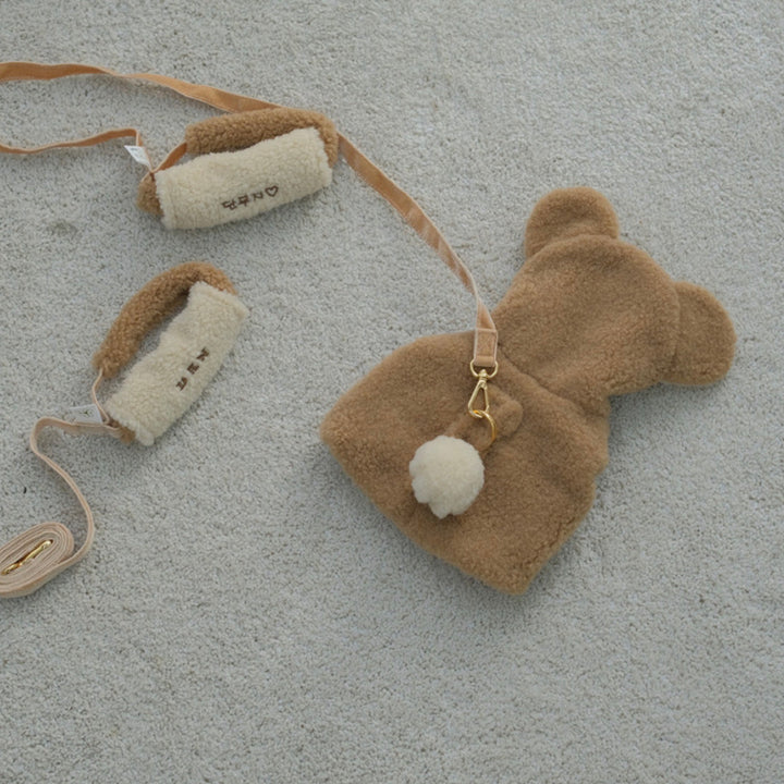 ※予約販売【BeBe Breath】puppy bear harness（Beige）