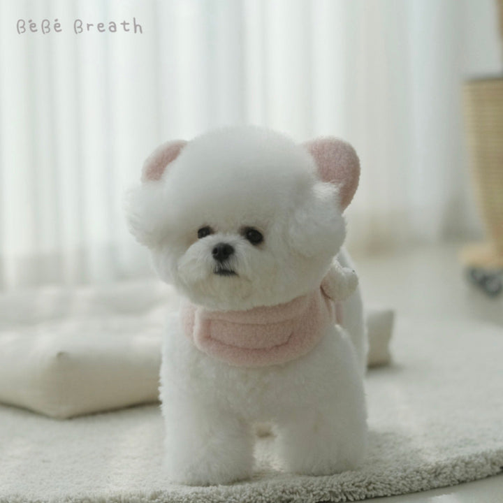 ※予約販売【BeBe Breath】puppy bear harness（Pink）