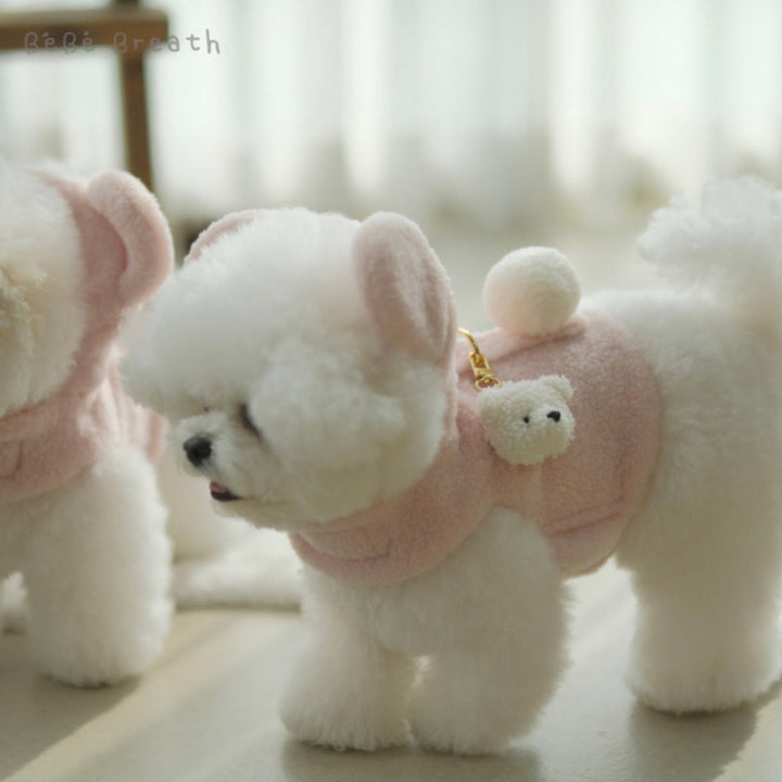 ※予約販売【BeBe Breath】puppy bear harness（Pink）