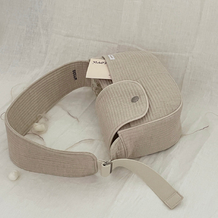 即納【seoru】herring bone pet bag （beige）※名前刺繍不可 ｜犬用バッグ