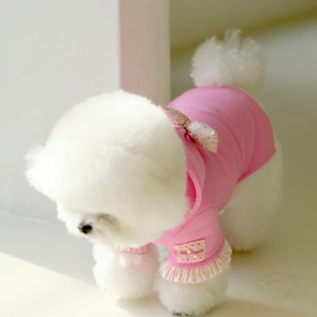 ※予約販売【BeBe Breath】bebe chu hood T-shirt（Pink）