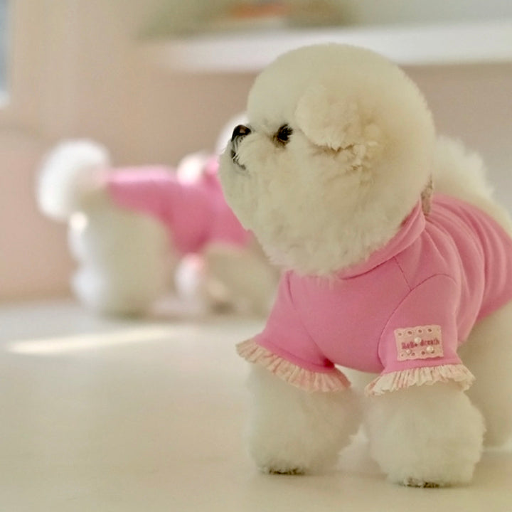 ※予約販売【BeBe Breath】bebe chu hood T-shirt（Pink）