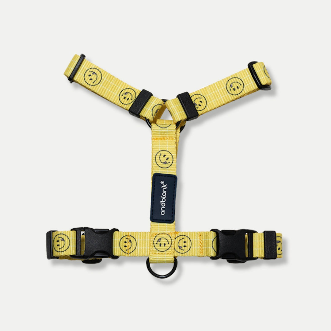 ※予約販売【andblank×Knotted】Smile harness(Yellow)