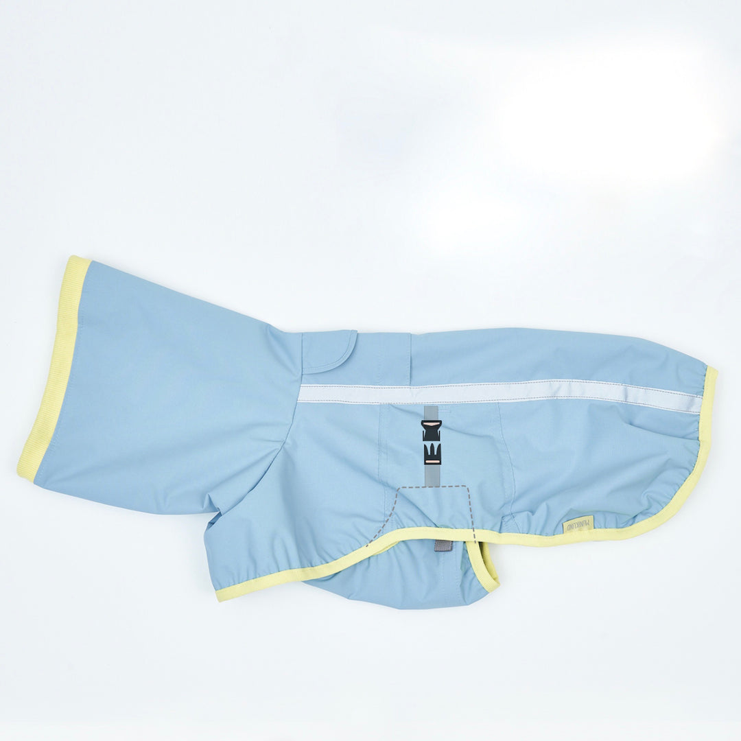 ※予約販売【munikund】Blue Lemon Rain Coat