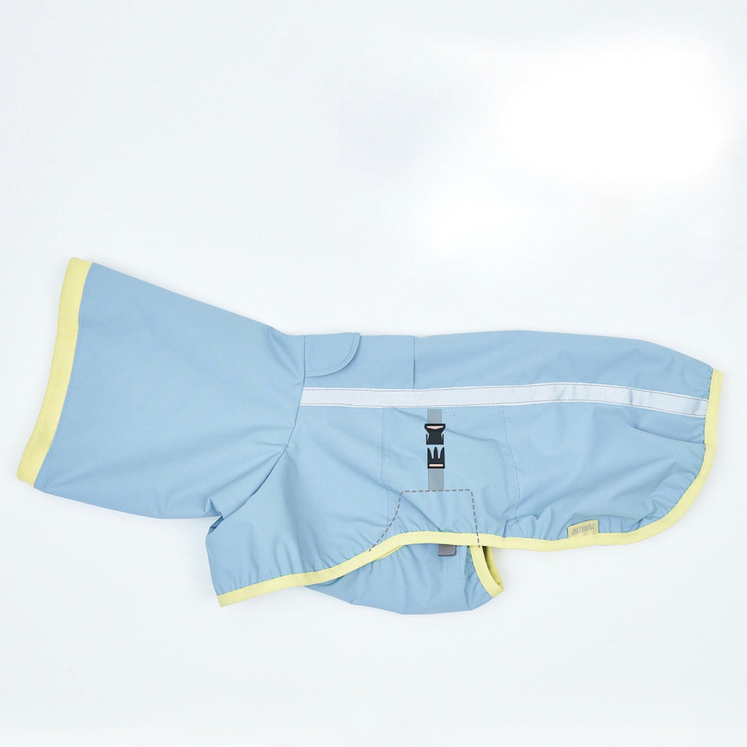 即納【munikund】Blue Lemon Rain Coat