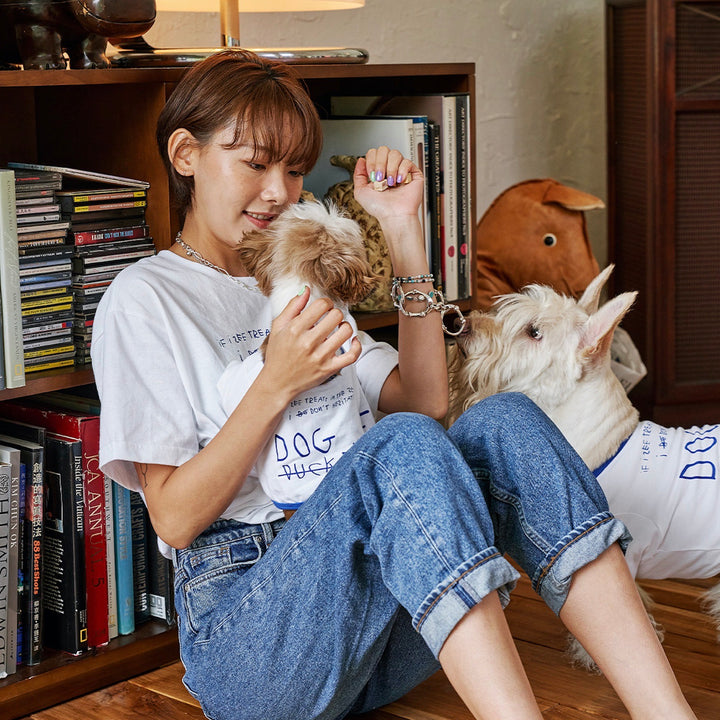 ※予約販売【munikund】Dog Dive T-shirt（for dog）