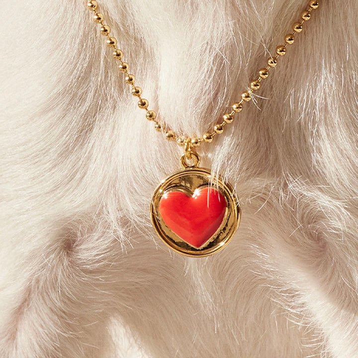 ※予約販売【iCANDOR】i heart necklace
