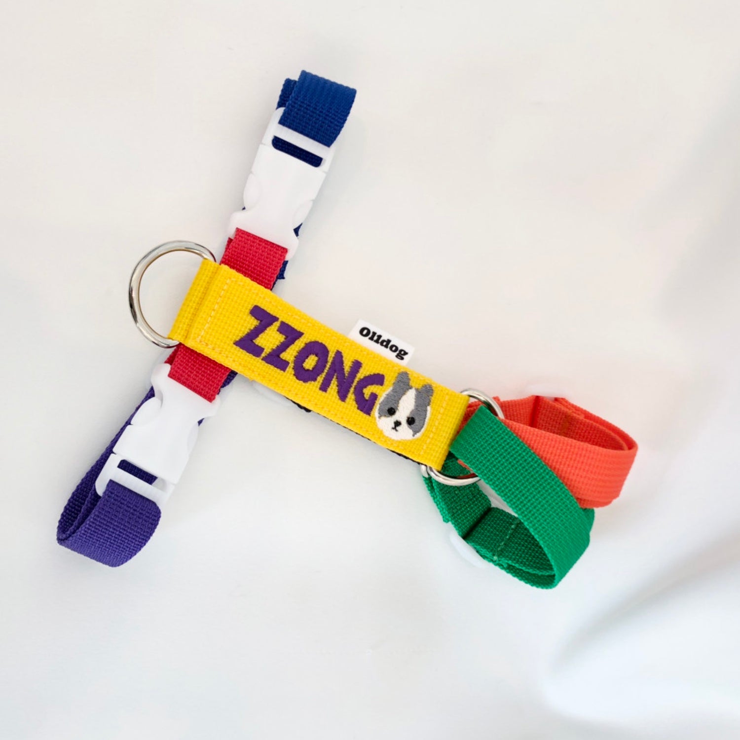 ※予約販売【ol1dog】うちの子 ネーミングハーネス(Hタイプ)