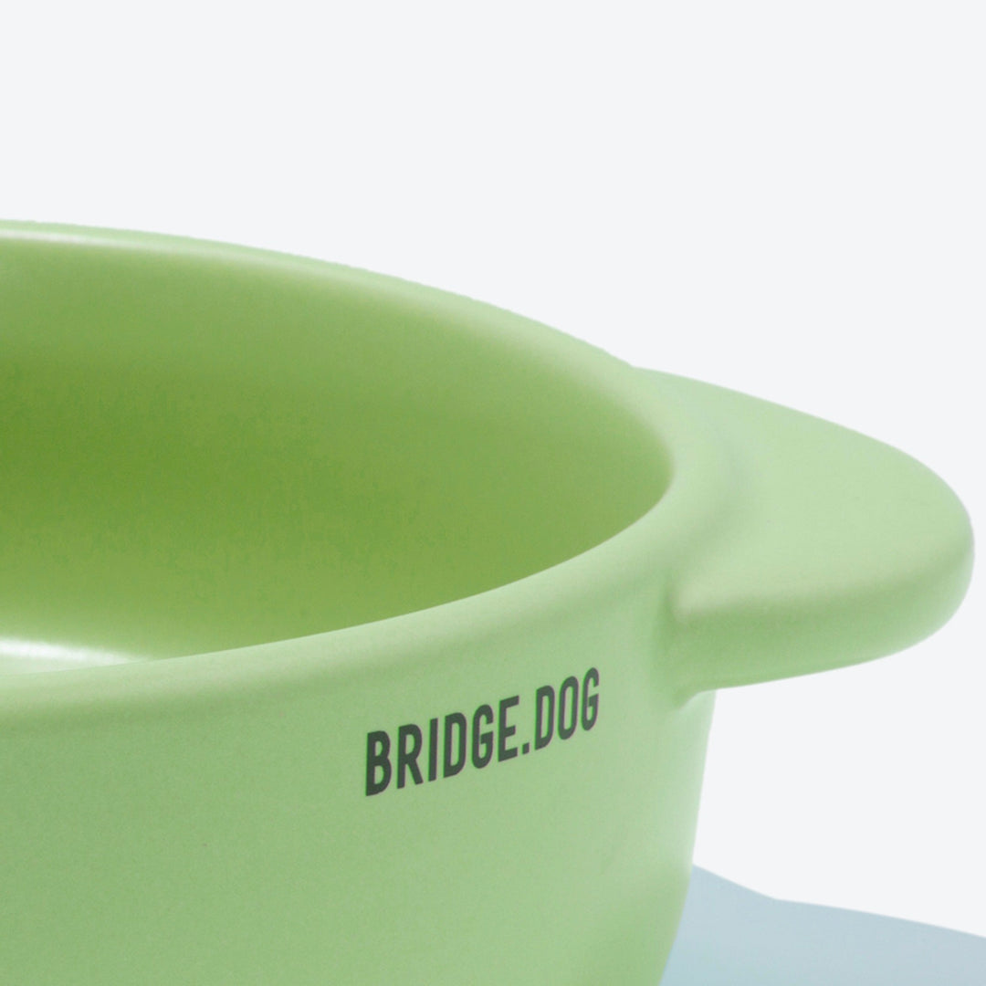 即納【BRIDGE.DOG】BRIDGE POT（GREEN）艶あり