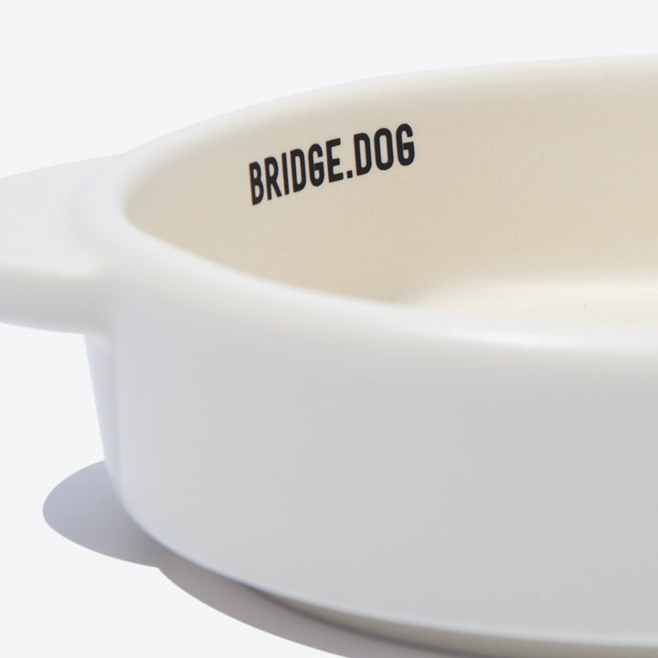 ※予約販売【BRIDGE.DOG】BRIDGE MINI POT（CREAM）