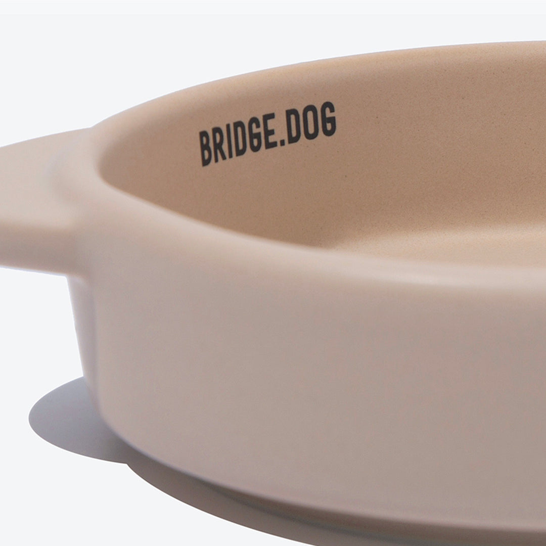 ※予約販売【BRIDGE.DOG】BRIDGE MINI POT（BEIGE）