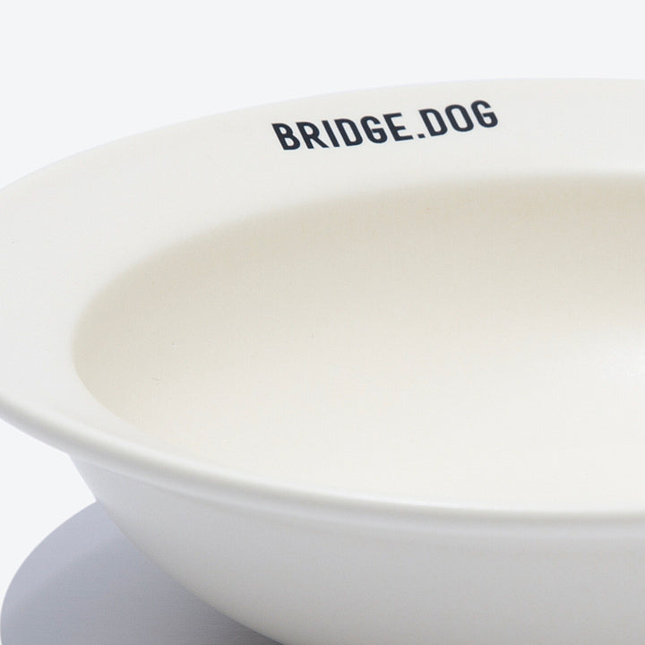 ※予約販売【BRIDGE.DOG】BRIDGE MINI DISH（CREAM）
