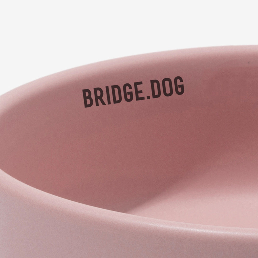 ※予約販売【BRIDGE.DOG】BRIDGE BASIC BOWL（PINK）