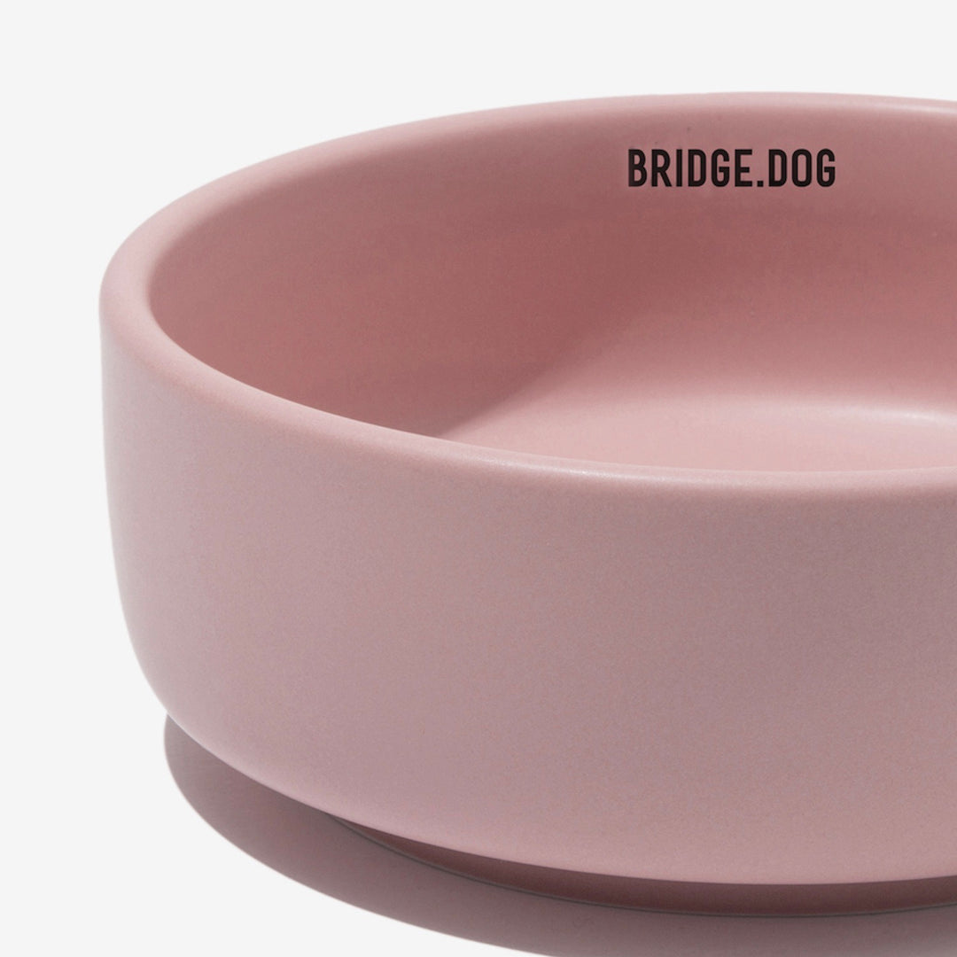 ※予約販売【BRIDGE.DOG】BRIDGE BASIC BOWL（PINK）