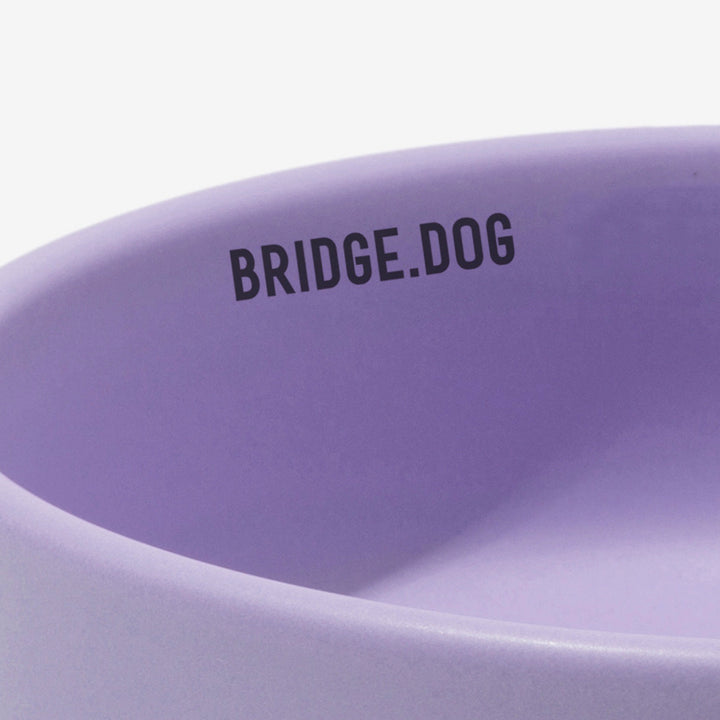 ※予約販売【BRIDGE.DOG】BRIDGE BASIC BOWL（VIOLET）