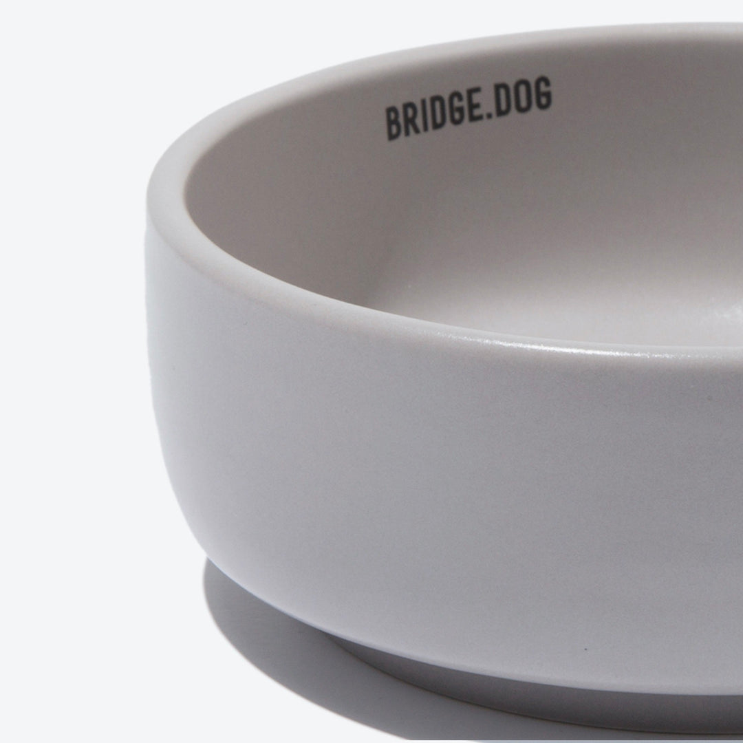 ※予約販売【BRIDGE.DOG】BRIDGE BASIC BOWL（GRAY）