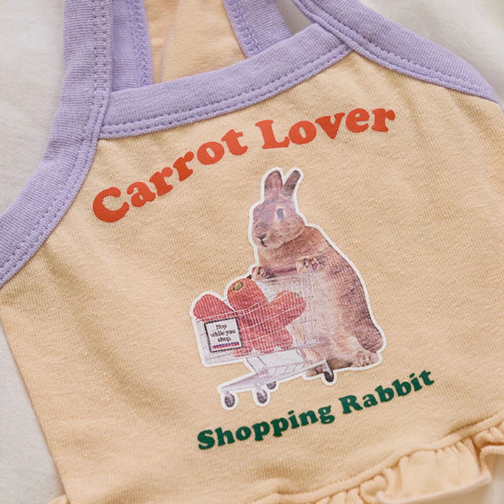 ※予約販売【noutti】carrot lover crop top（Beige）
