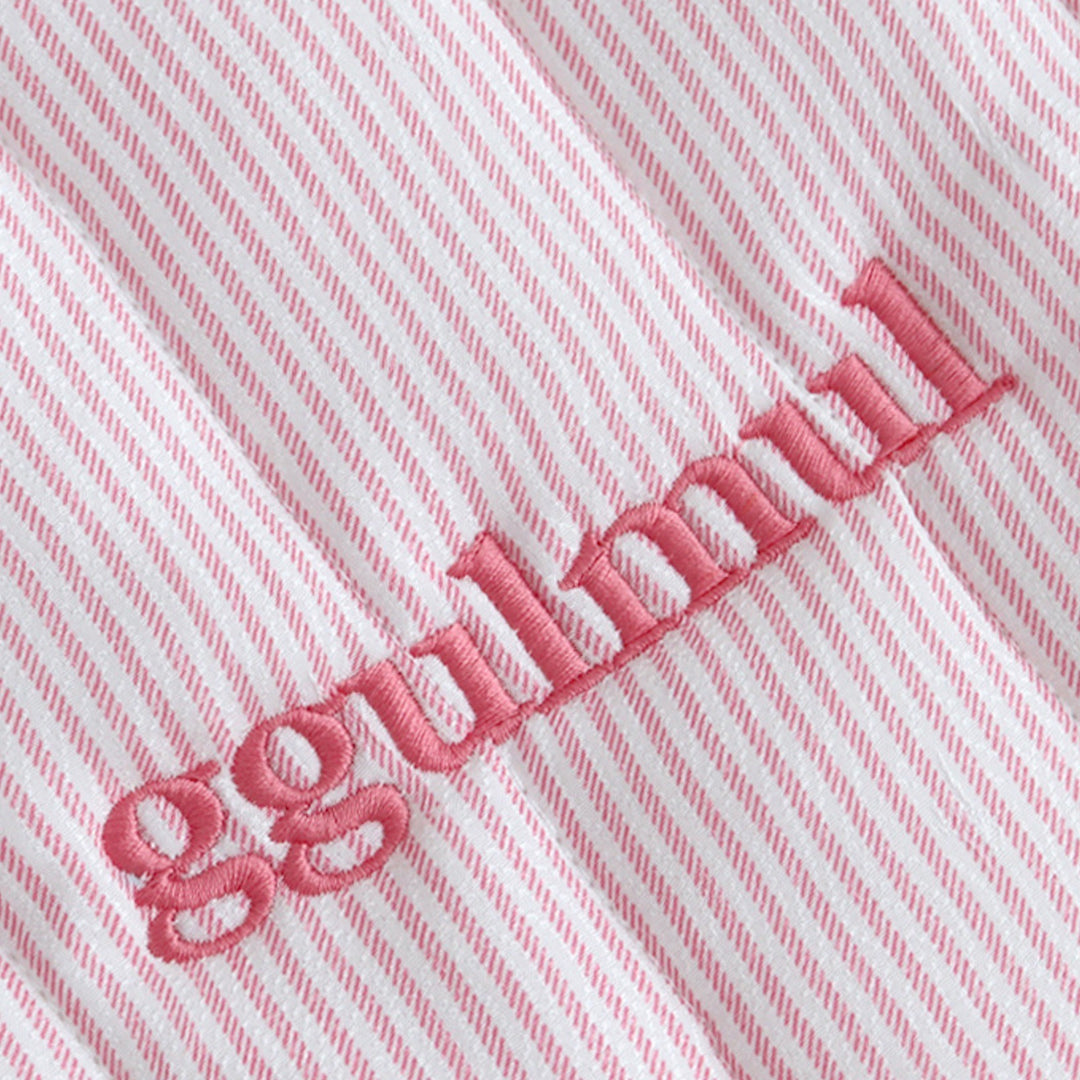 ※予約販売【Chiot】Cool mat with embroidered name（Baby Pink）