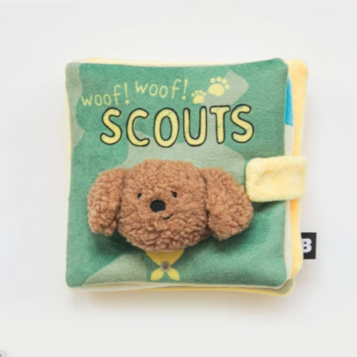 即納【BITE ME】Woof Woof Scout Nose-work book Toy