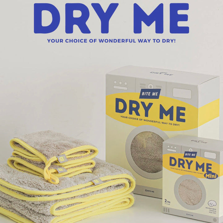 即納【BITE ME】Microfibre Pet Towel Dry Me Mini (2 pieces)