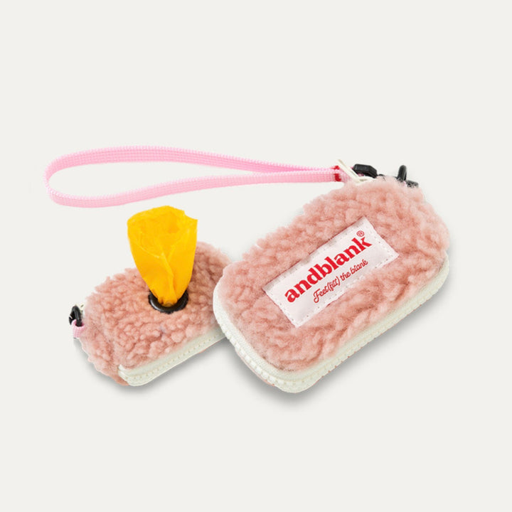※予約販売【andblank】fleece poop bag case