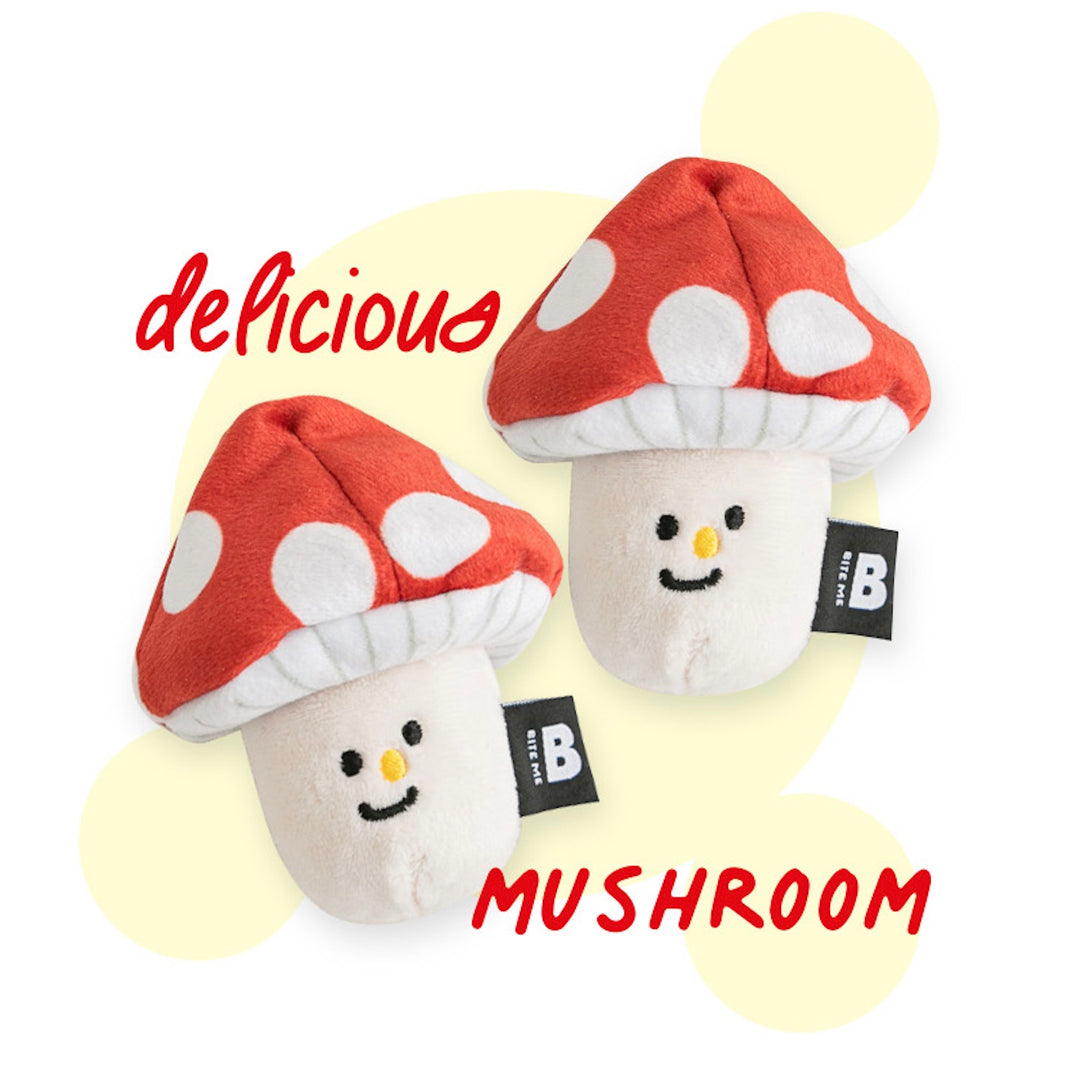 即納【BITE ME】Mushroom Nosework Toy