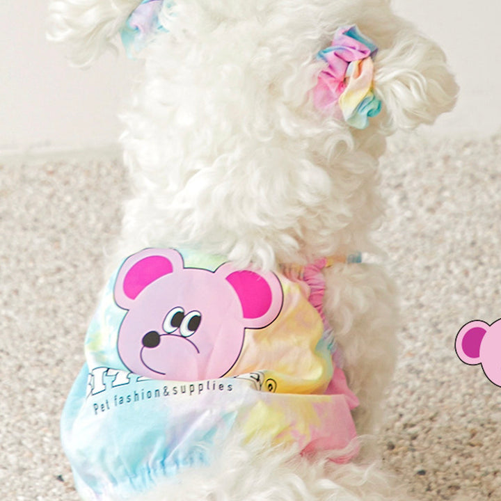 ※予約販売【BITE ME】sherbet bear Balloon Top（Pink）