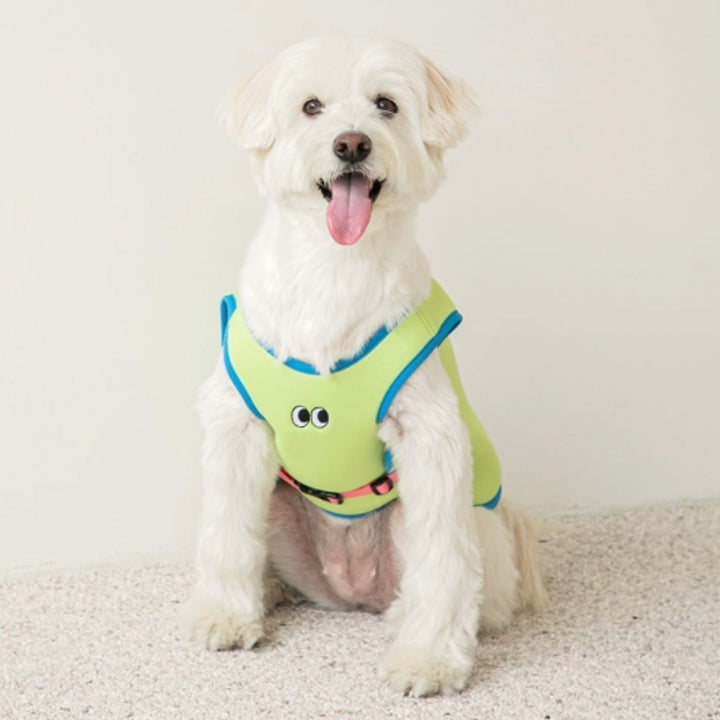 ※予約販売【BITE ME】Ice Cooling Vest（Lime）大型犬用
