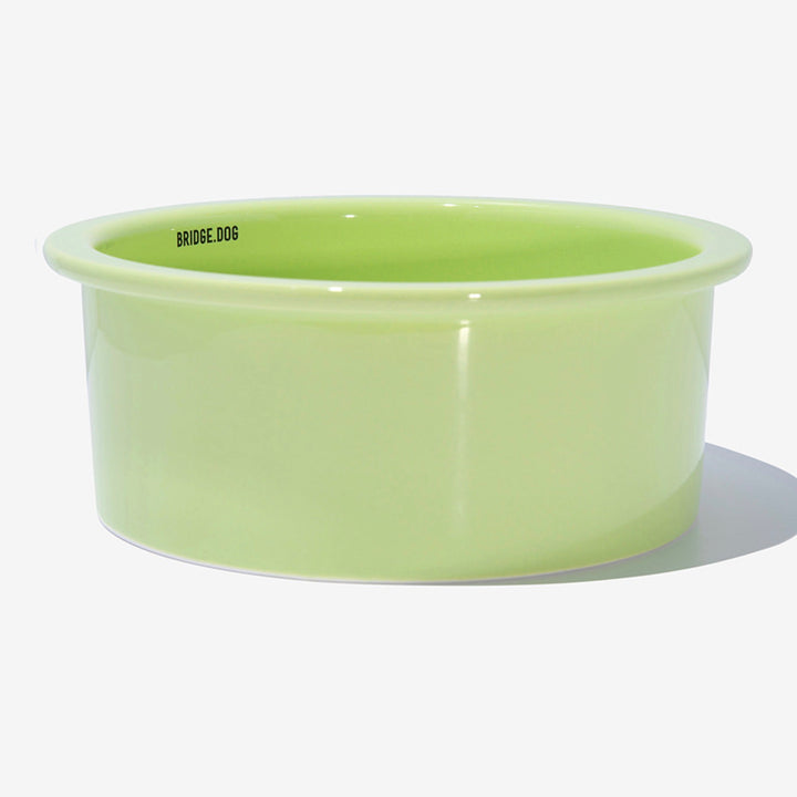 即納【BRIDGE.DOG】BRIDGE BIG BOWL 18cm（BABY GREEN）艶あり