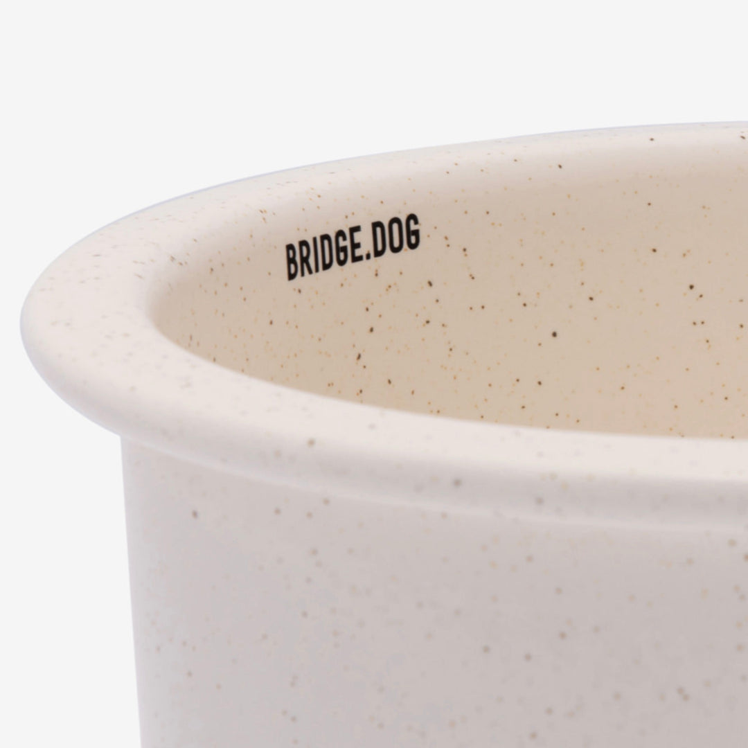 即納【BRIDGE.DOG】BRIDGE BIG BOWL 18cm（COOKIE AND CREAM）