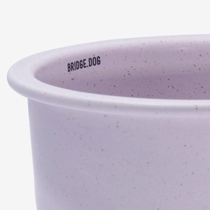 即納【BRIDGE.DOG】BRIDGE BIG BOWL 18cm（COOKIE AND PURPLE）