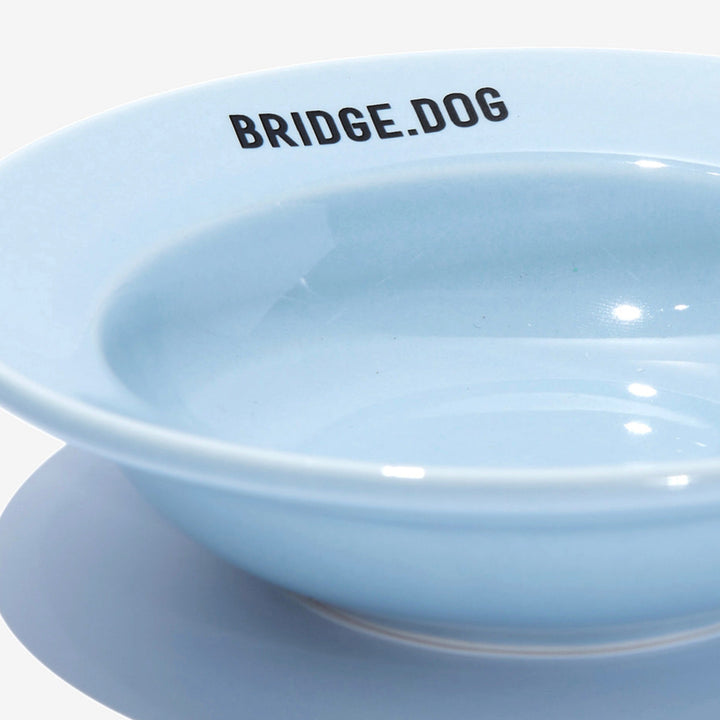 ※予約販売【BRIDGE.DOG】BRIDGE TOY DISH（BABY BLUE）艶あり