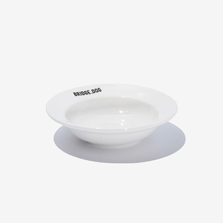 ※予約販売【BRIDGE.DOG】BRIDGE TOY DISH（WHITE）艶あり