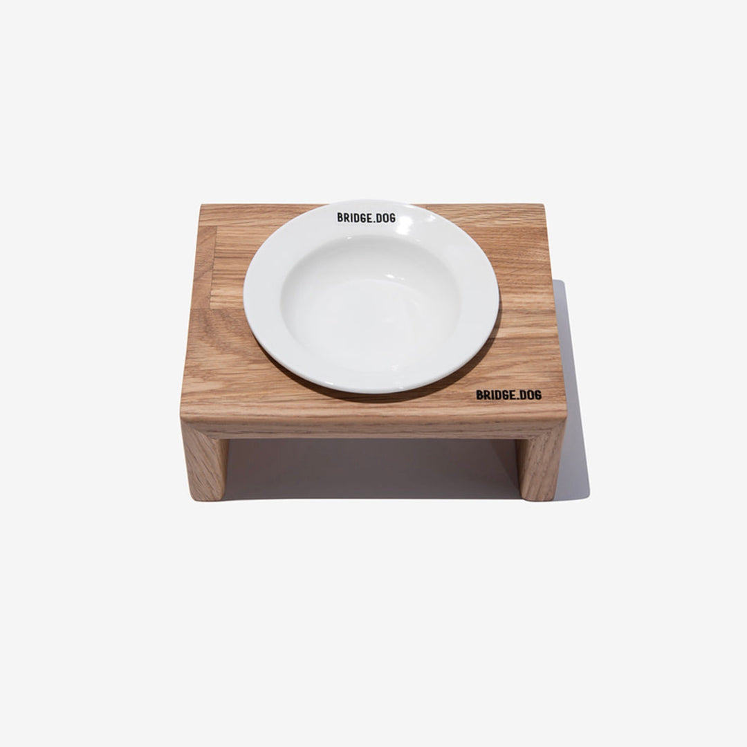 ※予約販売【BRIDGE.DOG】BRIDGE TOY DISH（WHITE）艶あり