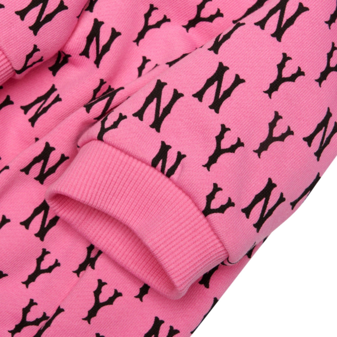 ※予約販売【MLB KOREA】monogram hoodie（Pink）