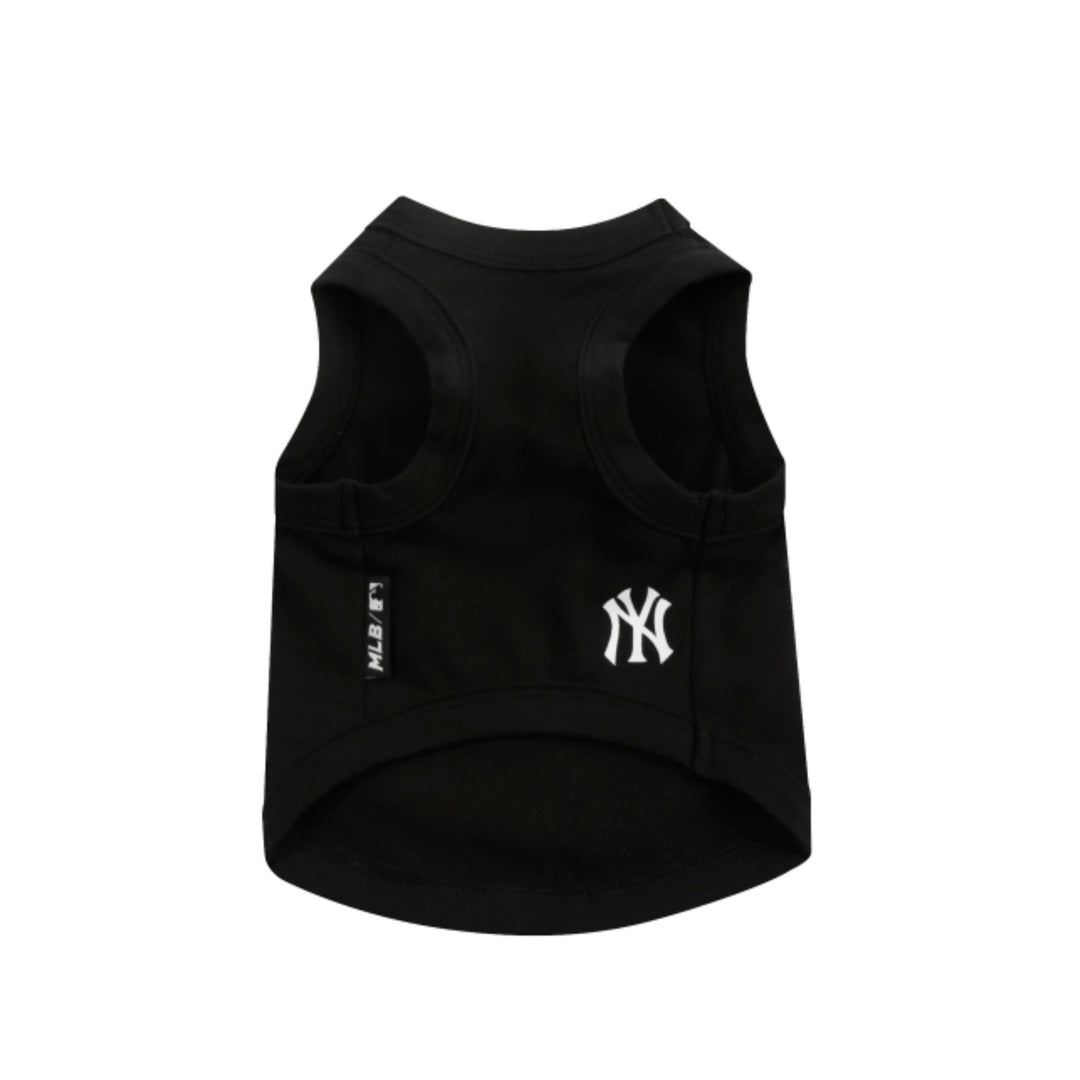 即納【MLB KOREA】monogram big logo T-shirt（Black）