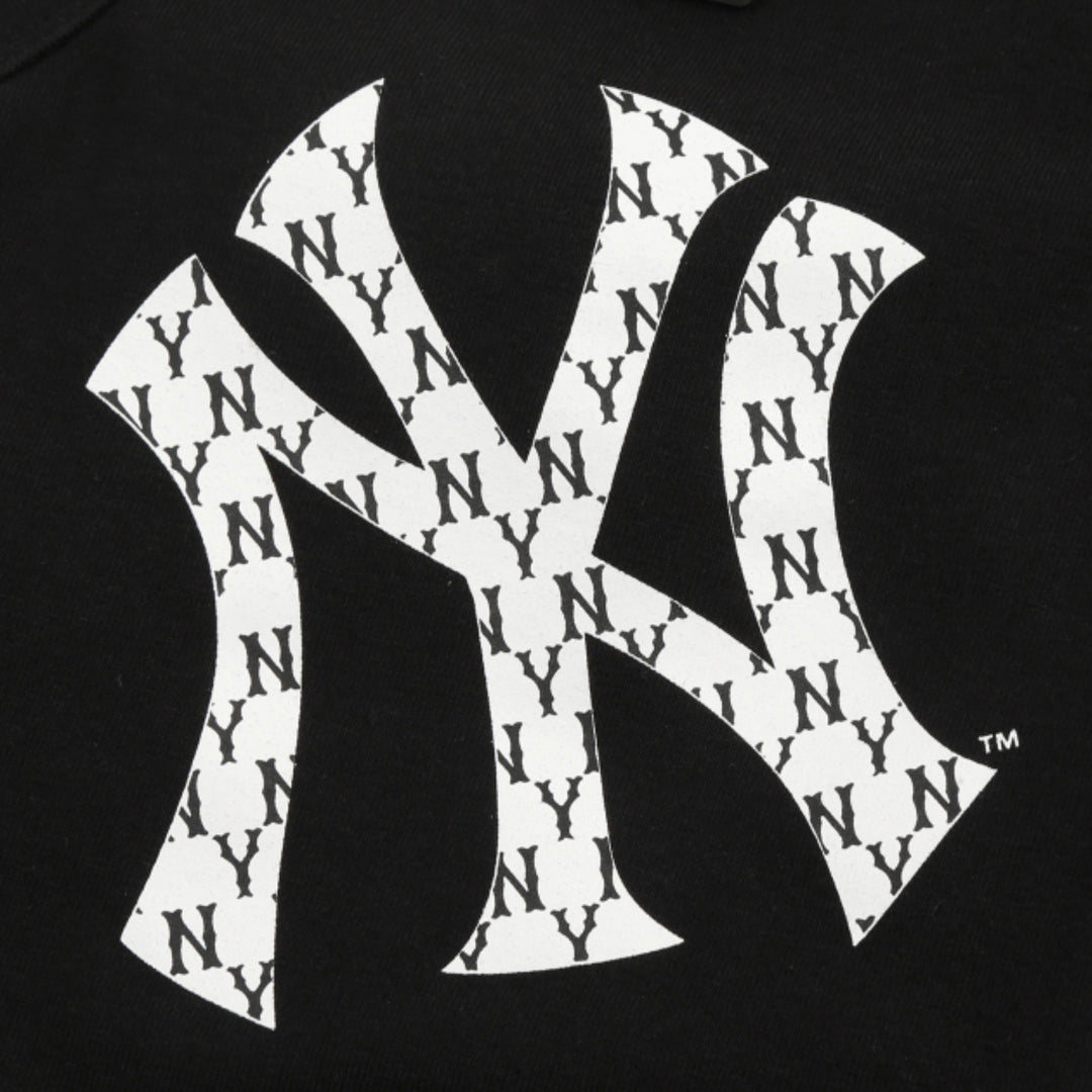 ※予約販売【MLB KOREA】monogram big logo T-shirt（Black）
