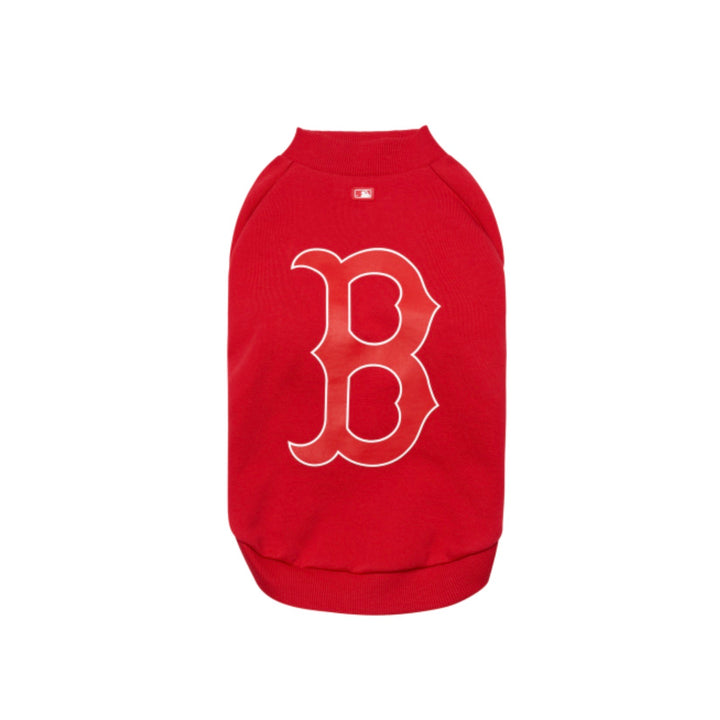 ※予約販売【MLB KOREA】MLB big logo sweat shirt（Red）